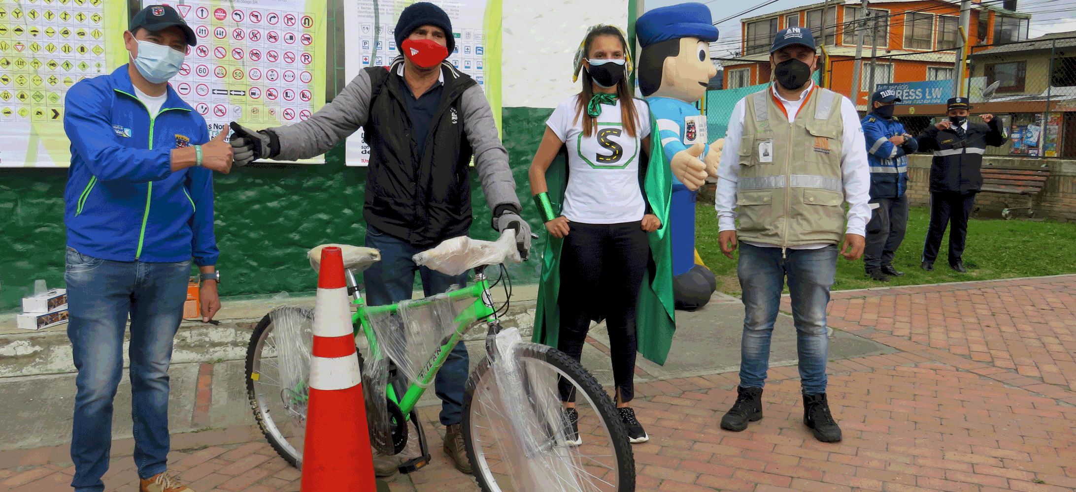 entrega de bici